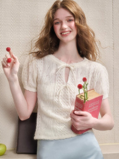 Soft Kitten Mohair Wool Knitwear【s0000015626】