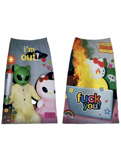 Stretch Casual Halter Long Skirt【s0000012465】