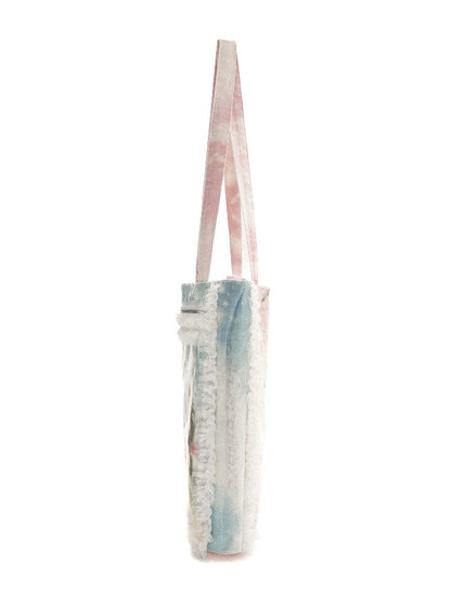 PVC Printed Illustration Girl Bag【s0000017449】