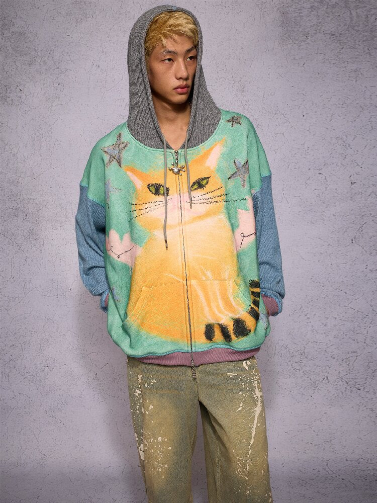Mysterious Elf Cat Sweatshirt【s0000019144】
