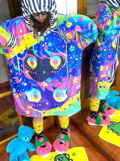 Niche Millennial Style Color Cartoon Plush Top【s0000014636】