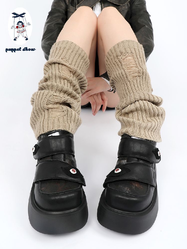 Ghost Devil Little Leather Shoes【s0000011705】