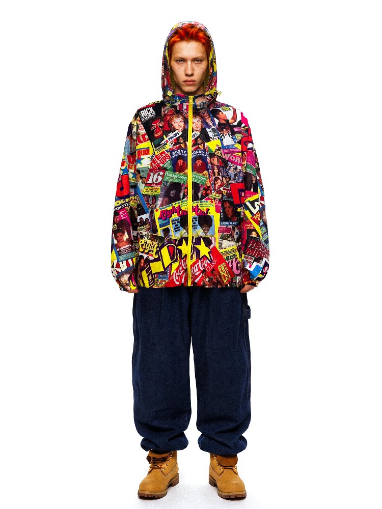 Teflon Three Proof Retro Printed Jacket【s0000017848】