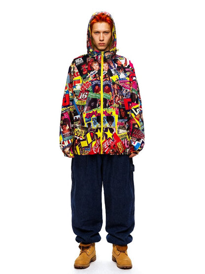 Teflon Three Proof Retro Printed Jacket【s0000017848】