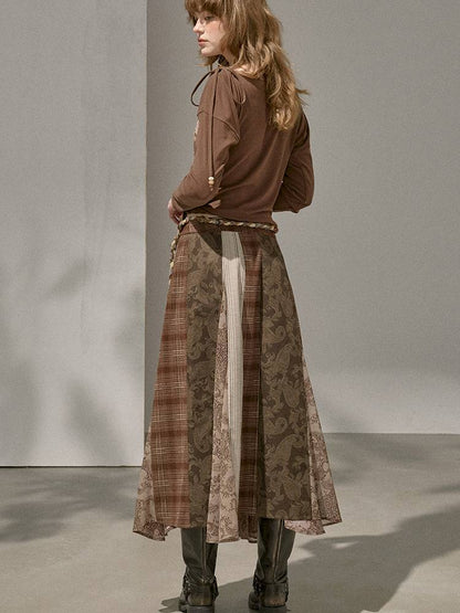 Irregular Patchwork Skirt【s0000014398】