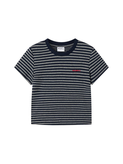 Midsummer Vintage Striped T-Shirt【s0000015684】