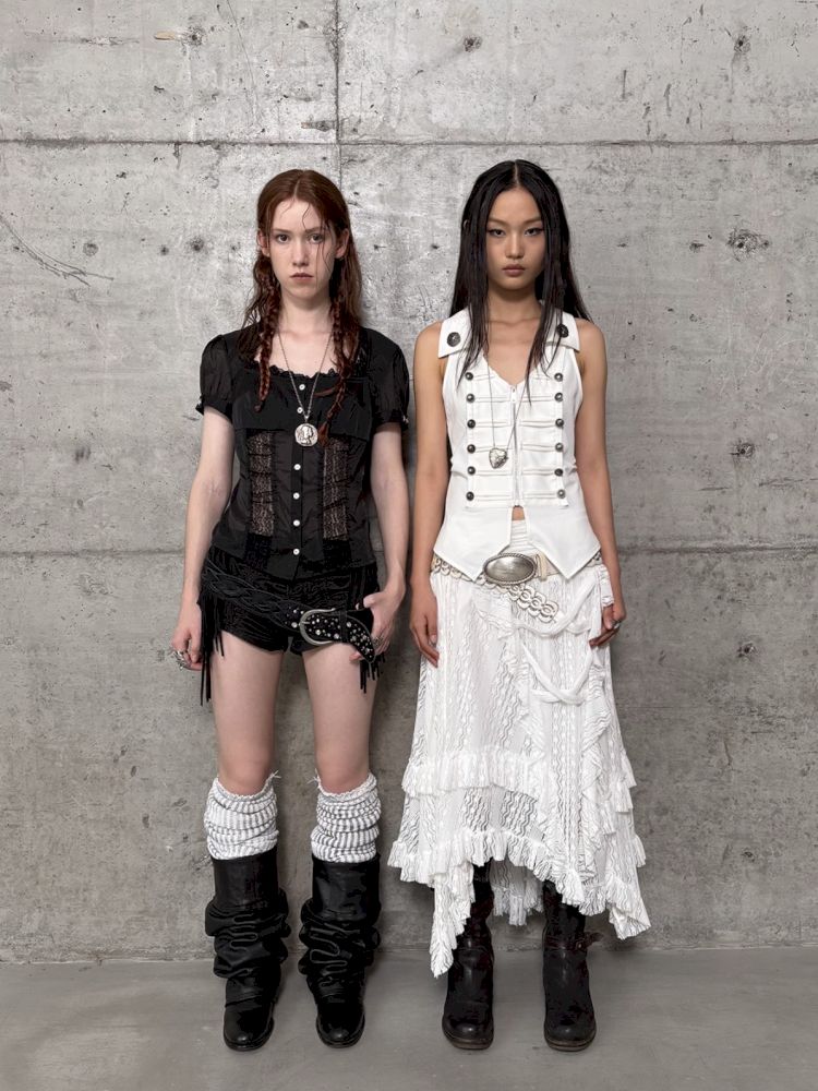 Ruffled Low-Waist Fairy-Style Skirt【s0000012709】