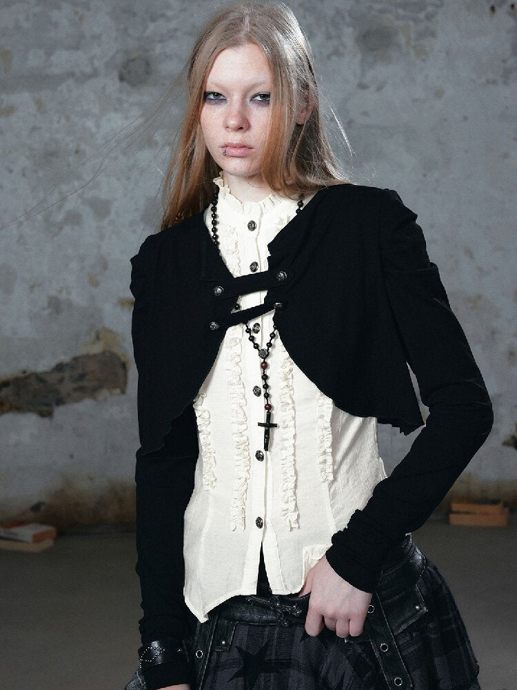 Vintage Layered Cardigan Shirt【s0000018515】