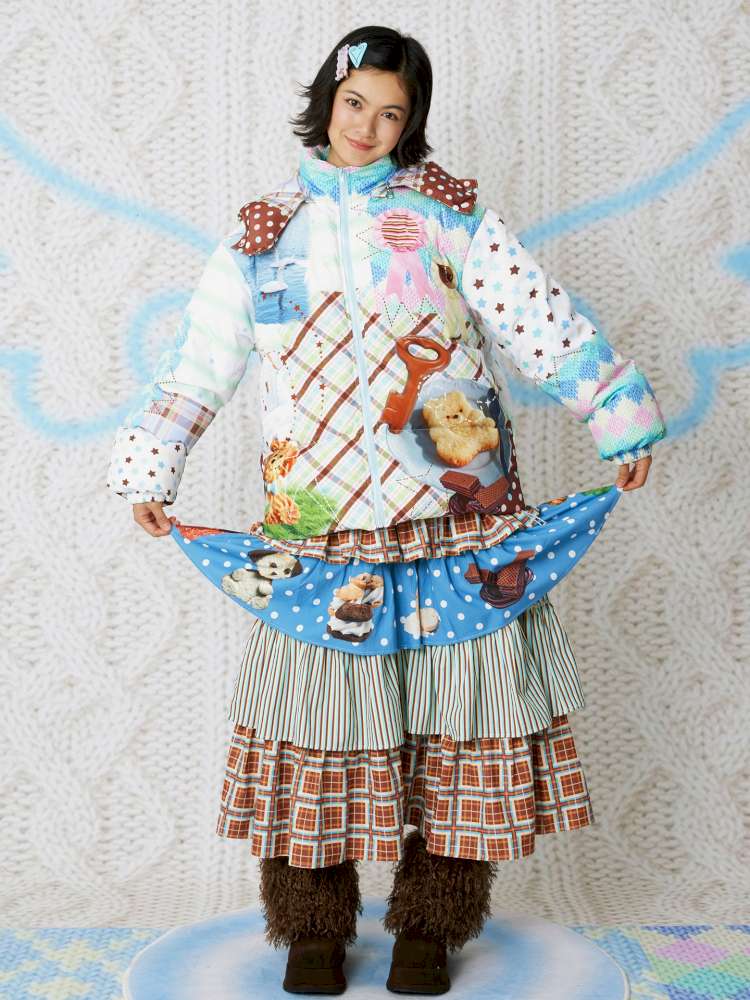 Original Cute Hooded Down Jacket【s0000014849】