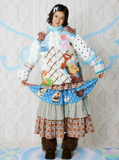 Original Cute Hooded Down Jacket【s0000014849】