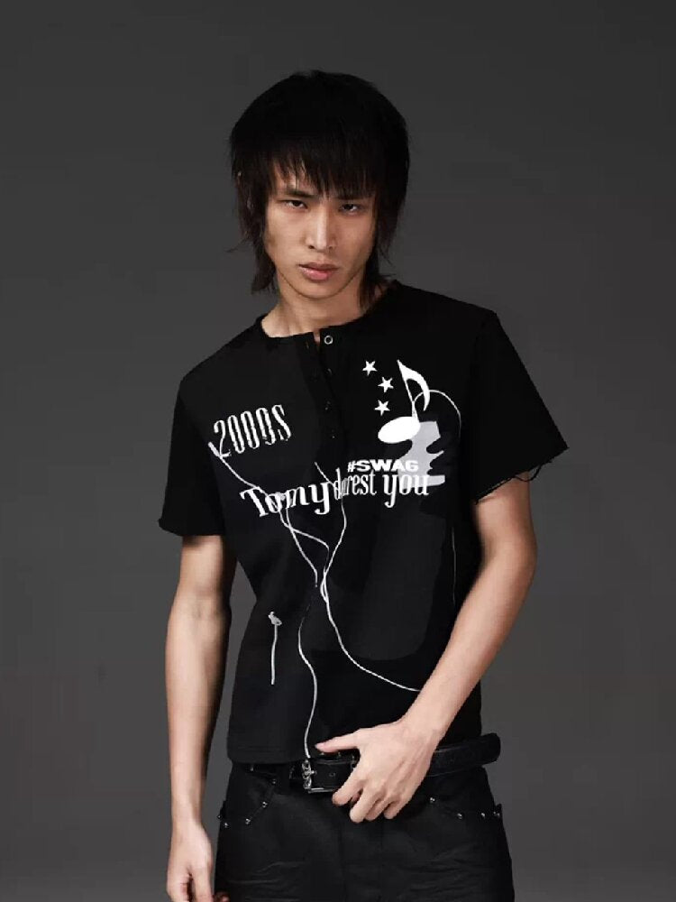 Henry Collar Portrait Slim Polo Tee【s0000018271】