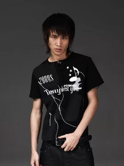 Henry Collar Portrait Slim Polo Tee【s0000018271】
