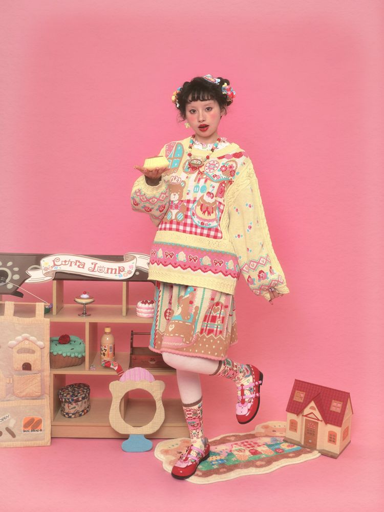 Knitted Pullover Sweater【s0000011326】