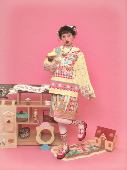 Knitted Pullover Sweater【s0000011326】