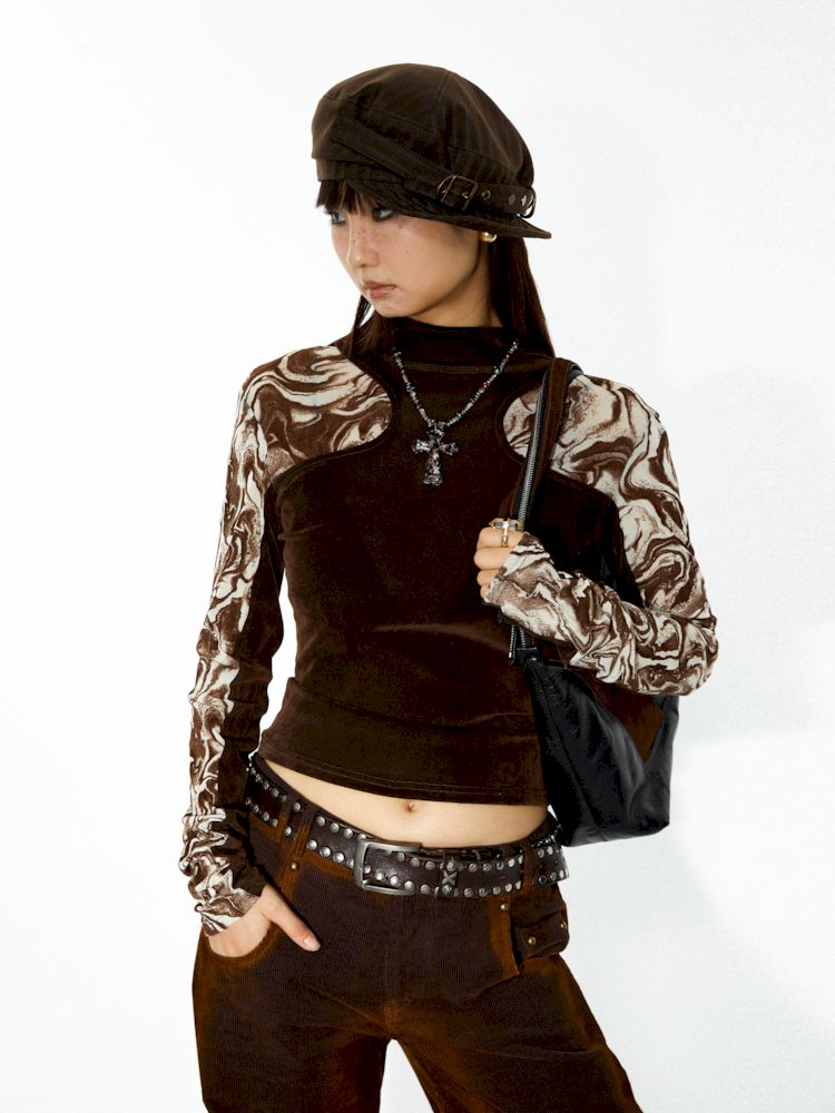 스 플린 스티프 터틀넥 하단 셔츠 [S0000006268]