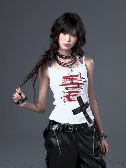 Slim thin top camisole undershirt【s0000012340】