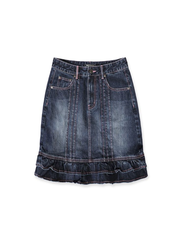 Pink Walking Love Pocket Halter Skirt 【s0000012540】