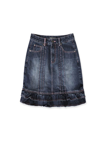 Pink Walking Love Pocket Halter Skirt 【s0000012540】