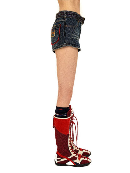 Vintage Bamboo Pleated Jeans【s0000016139】