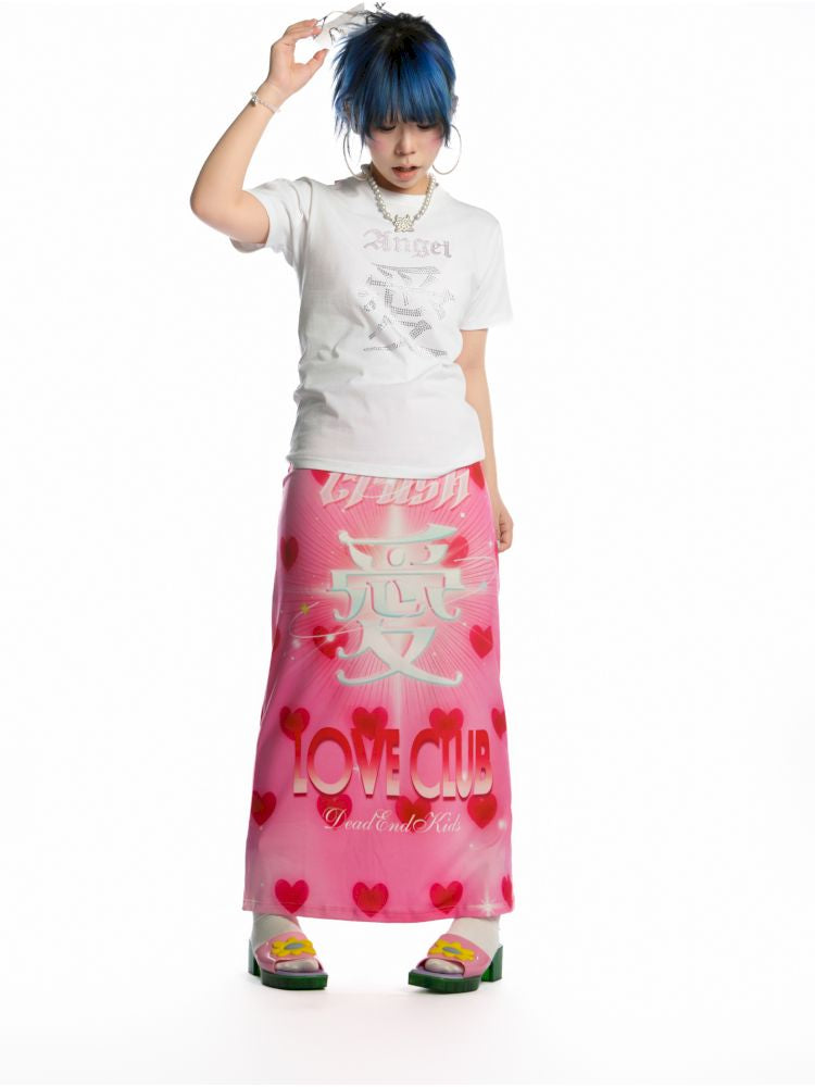 Y2K Stretch Casual Halter Long Skirt【s0000013521】