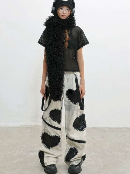 Imitation Sheep Wool Warm Scarf【s0000014833】