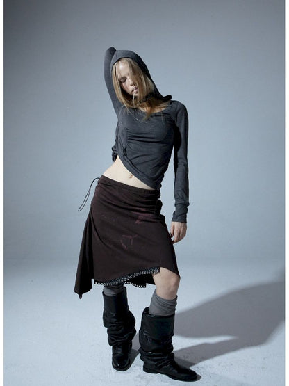 Long Sleeve Multi Bottom T-Shirt【s0000011276】