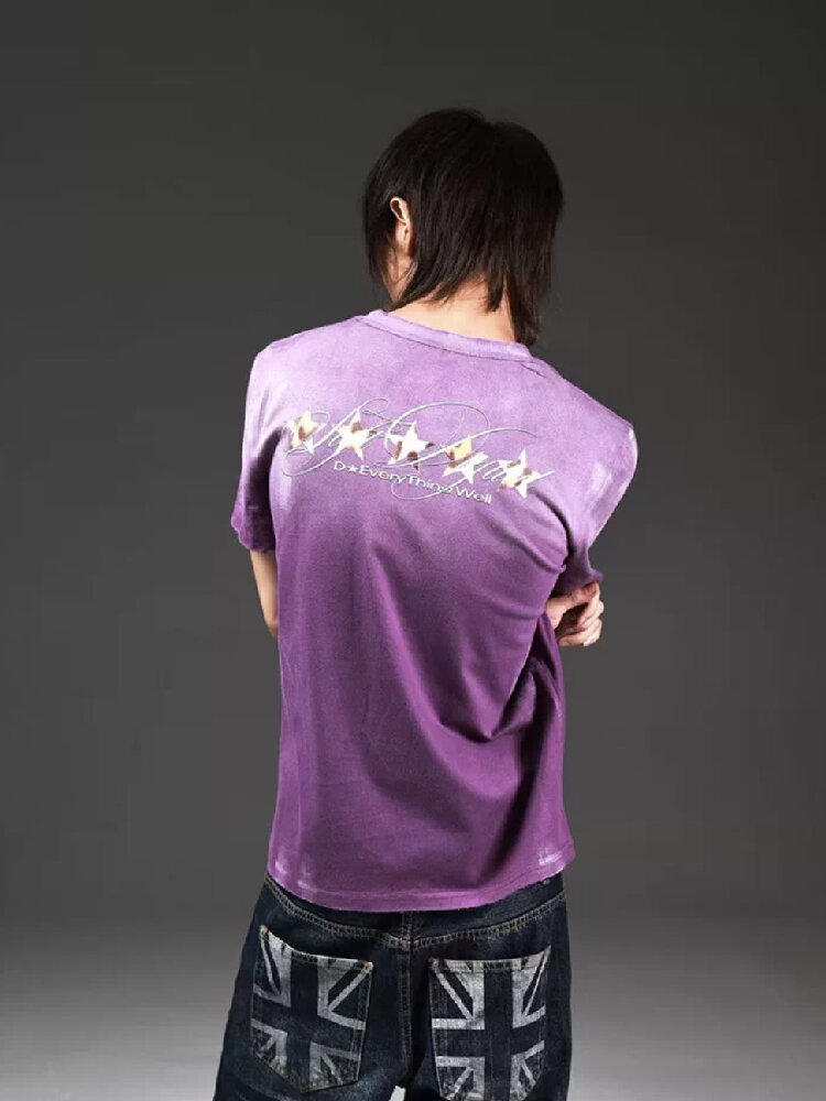 Leopard Heart Damaged Worn Tee【s0000018270】