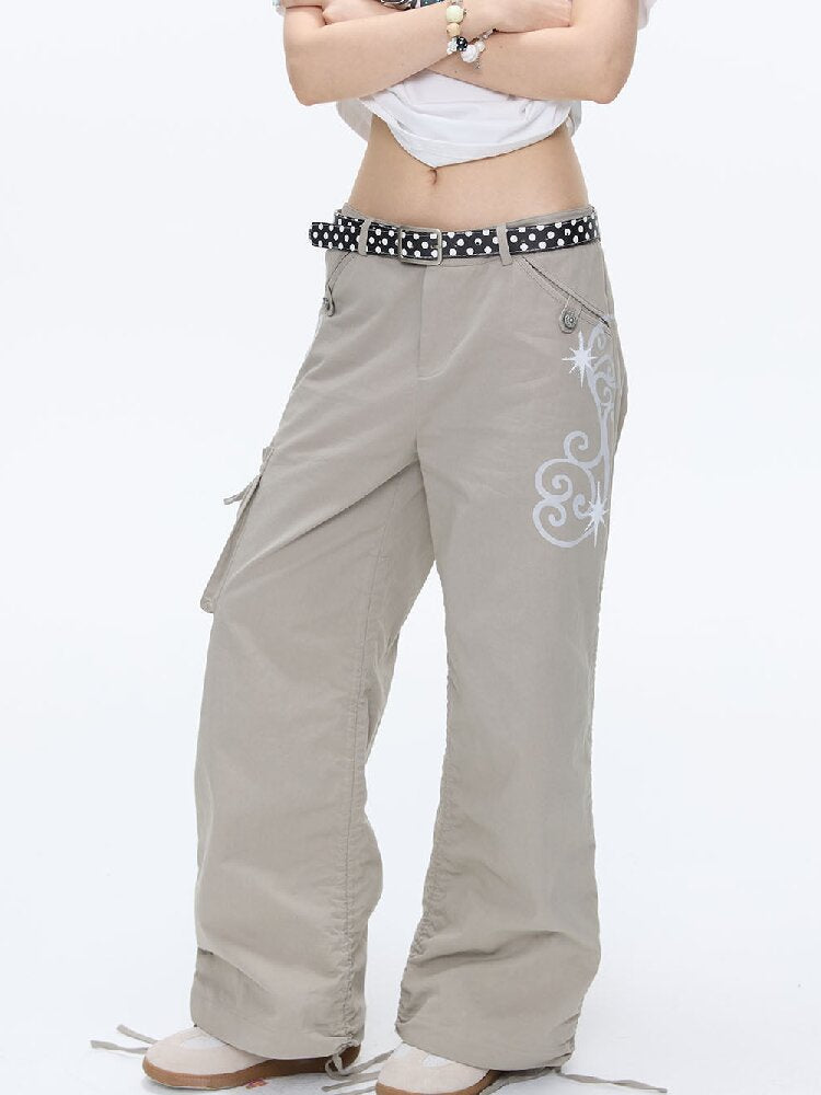 Vine Shirring Pleats Cargo Pants【s0000016376】
