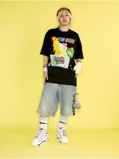 Street Hip Hop Loose T-Shirt【s0000012460】