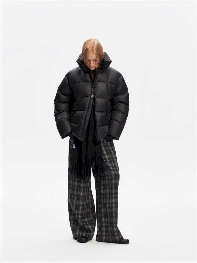 Winter Stand Collar Black Warm 90 Down Jacket【s0000014871】