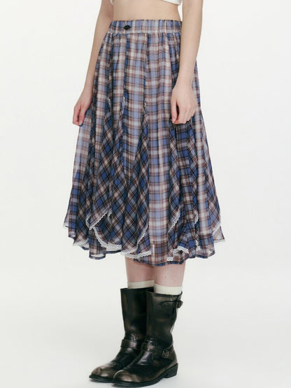 Night Dew Rose Chiffon Lace Skirt【s0000015667】