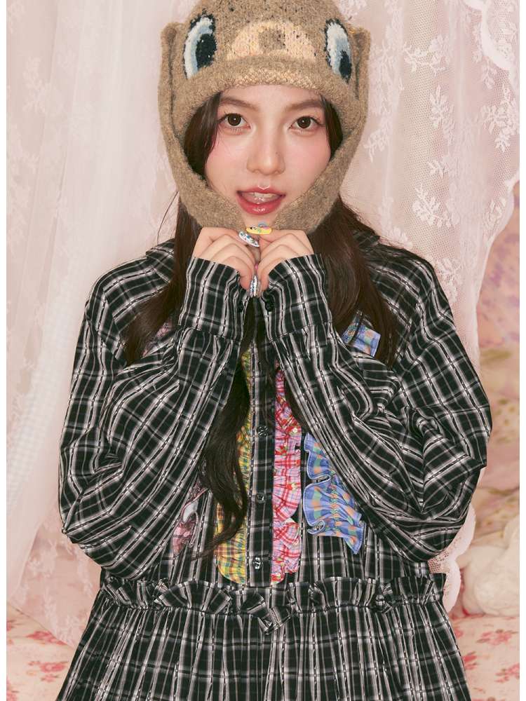 Caramel Brown Long Ears Plush Rabbit Hat【s0000014825】