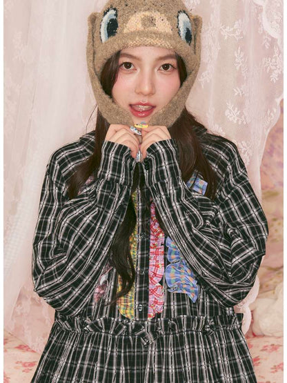 Caramel Brown Long Ears Plush Rabbit Hat【s0000014825】