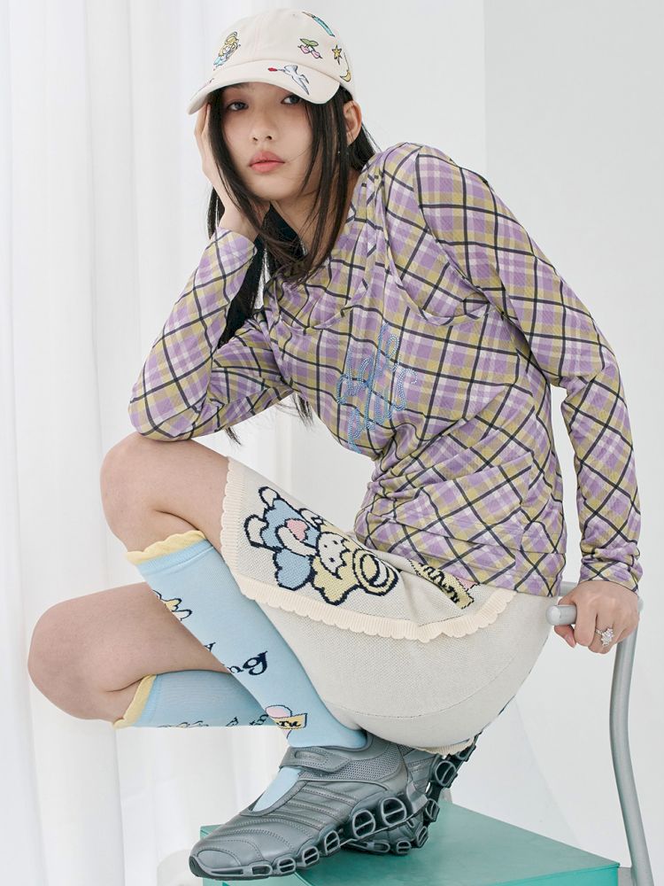 Angel mid-calf socks【s0000012351】