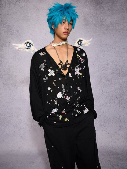 Dreamy Eye Angel Wing Collar【s0000018730】