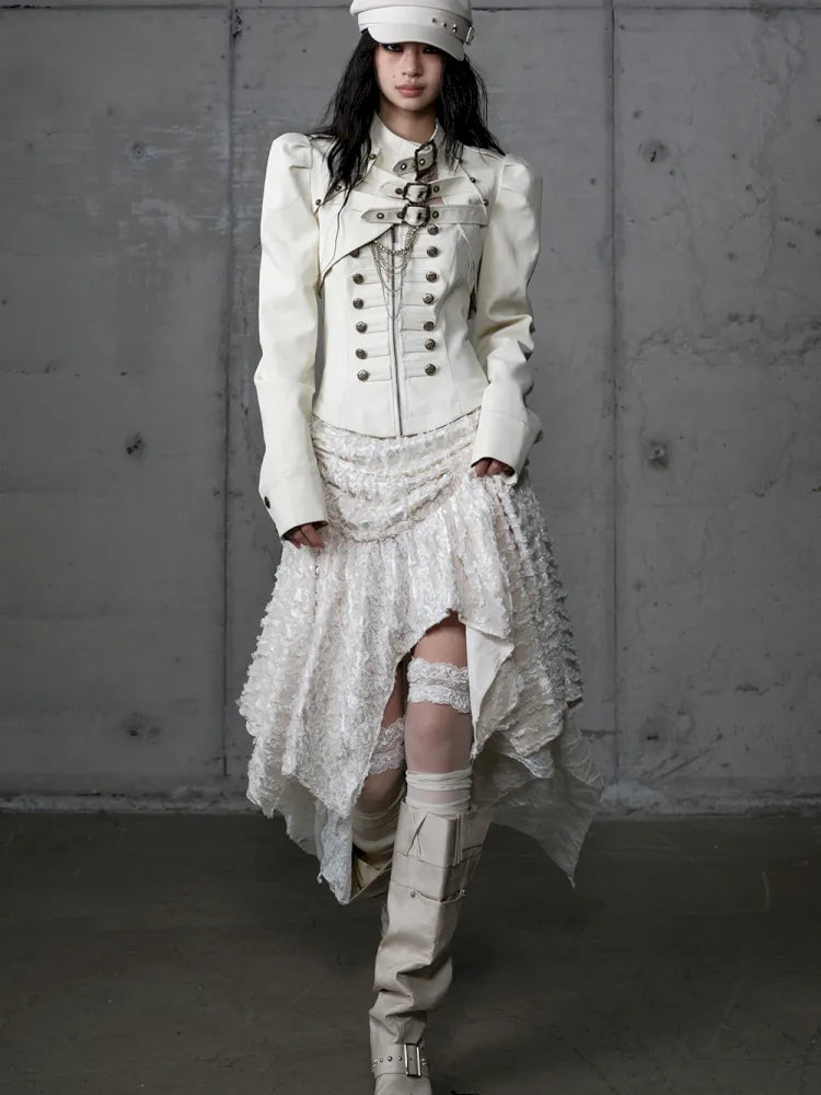 Asymmetrical Halter Neckline Dress【s0000013942】