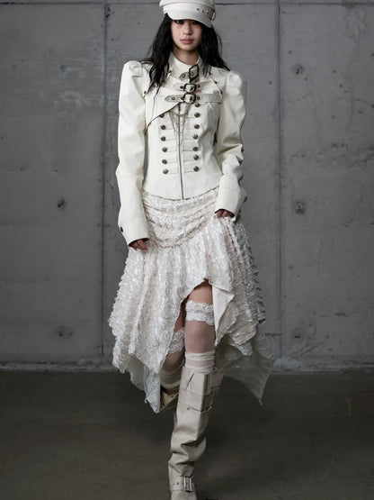 Asymmetrical Halter Neckline Dress【s0000013942】