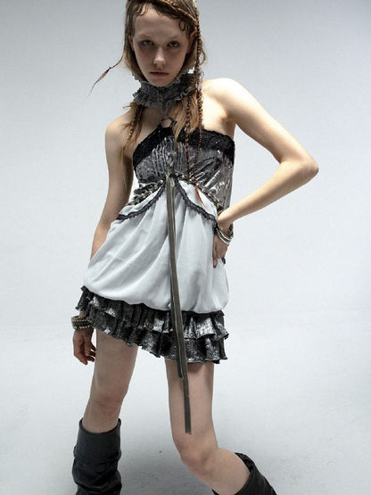 Vacation Halter Plunge Top【s0000012208】