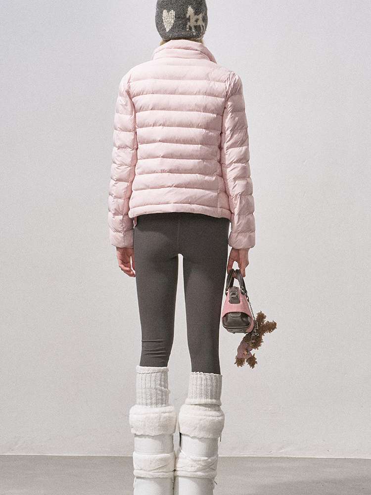 Quilted White Duck Down Jacket【s0000015234】
