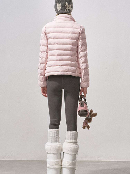 Quilted White Duck Down Jacket【s0000015234】