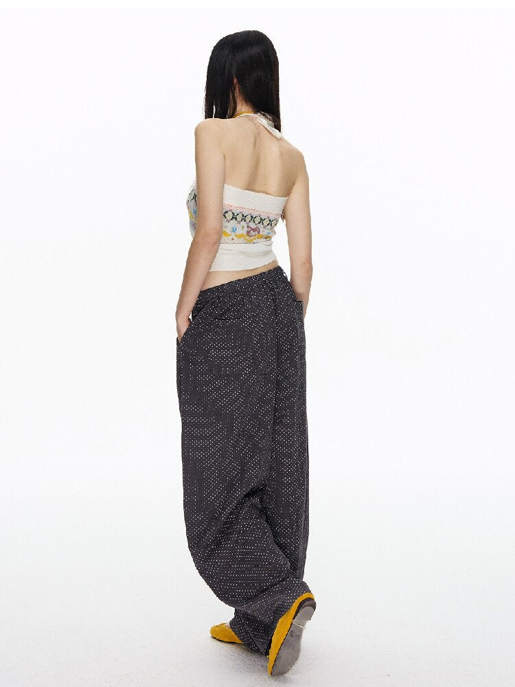 Fair Isle Jacquard Knit Vest Set【s0000015864】