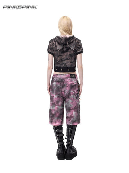 Riveted Coating Camo Wasteland Jeans【s0000017722】