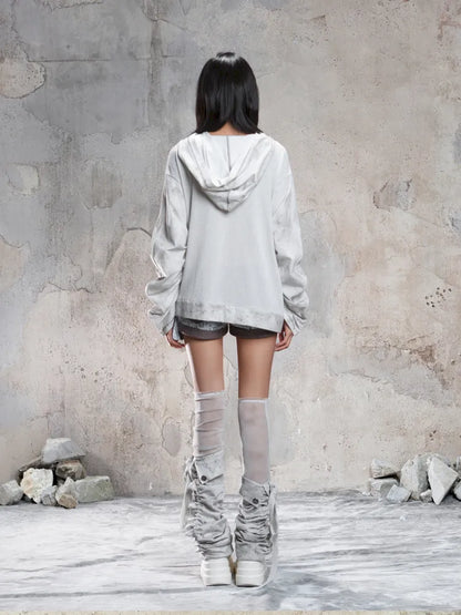 Color-Blocked Oversized Sweatshirt【s0000014135】