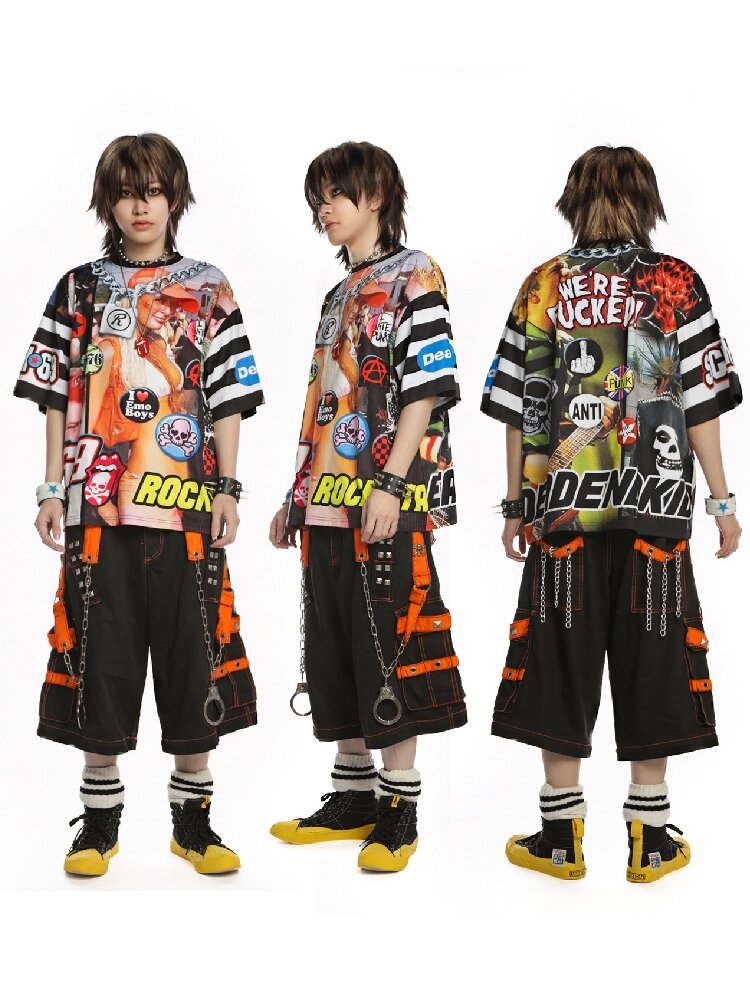 Punk Rock Band Subculture T-shirt【s0000015892】