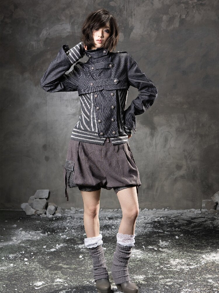 Fake Two Denim Patchwork Jacket【s0000015947】