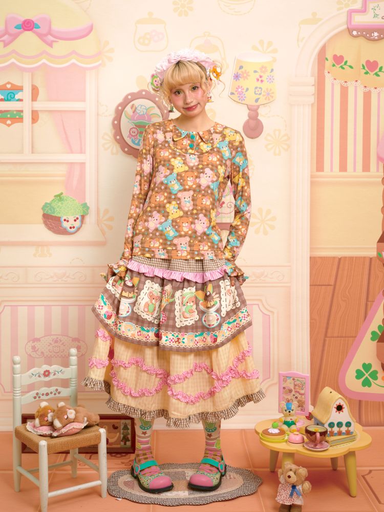 Long Sleeve Stretch Bottom Innerwear【s0000013698】