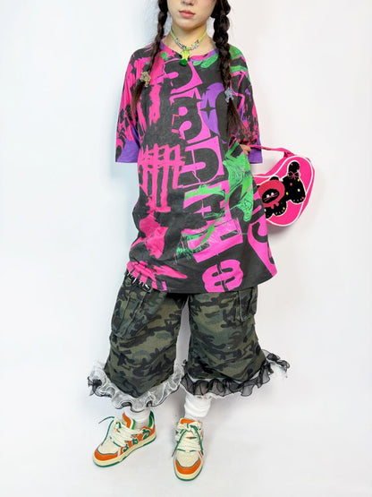 Loose Positive Shoulder T-Shirt【s0000013730】