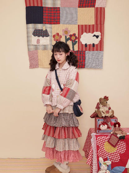 DOLL COLLAR COTTON JACKET [S0000010897]