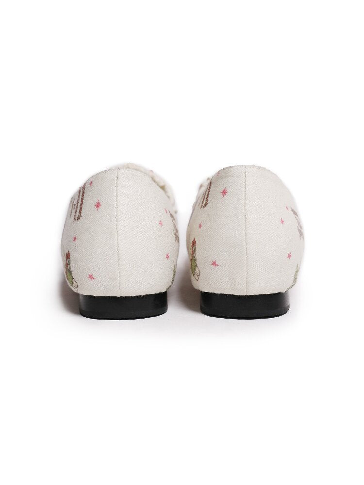 Bunny Adventure Print Ballet Shoe【s0000016128】