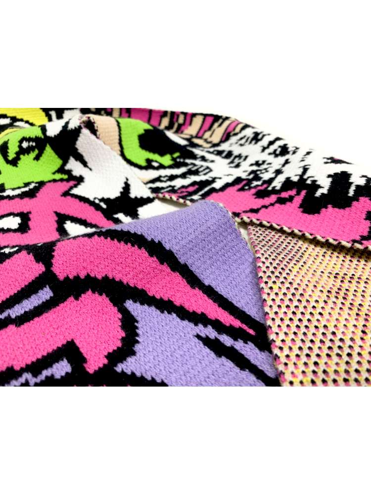 2D Anime Subculture Kpop Knitted Scarves【s0000014917】